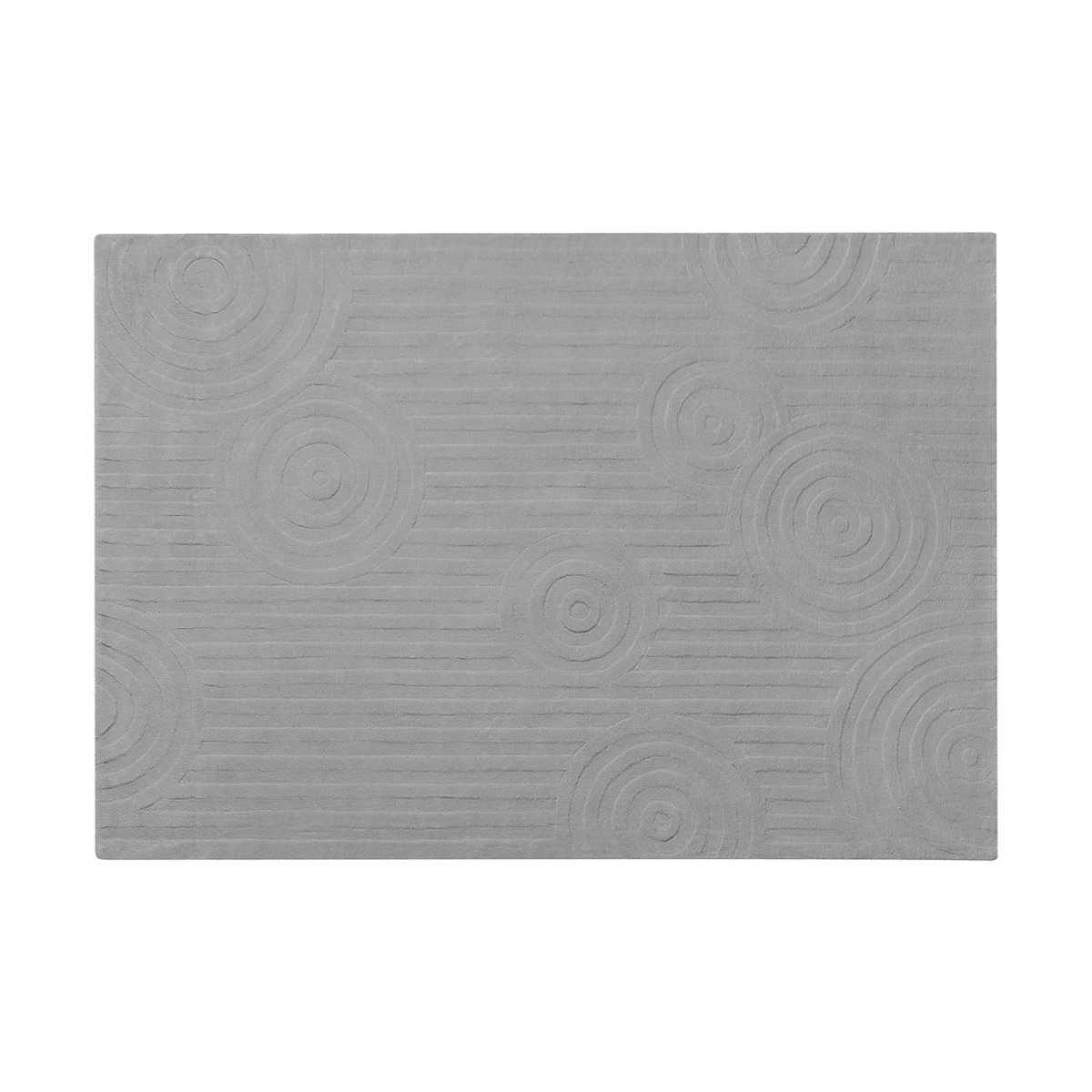 blomus Uzu matto S 140x200 cm Sinkki | Skandinaavinen Sisustus | Ryijymatot & Nukkamatot | Harmaa