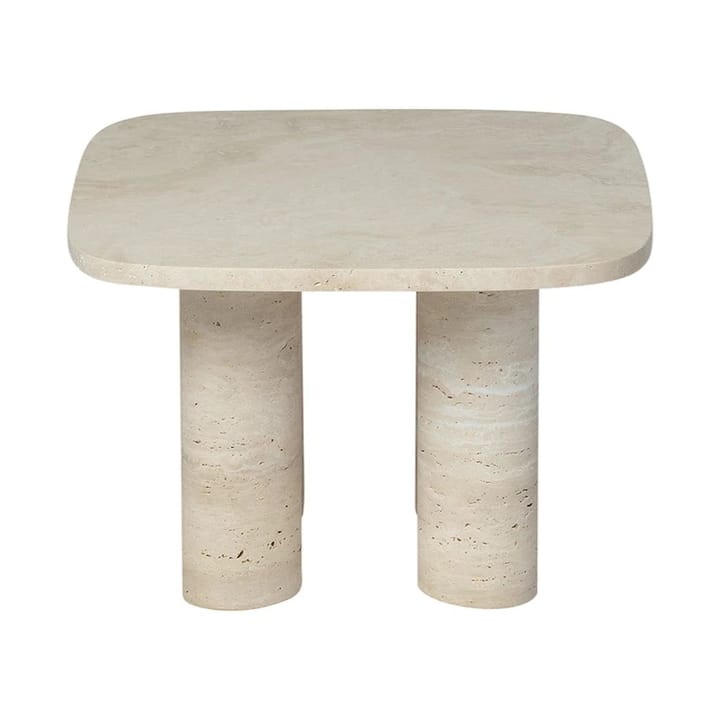 Volos sivupöytä S 52x52 cm, Travertine blomus