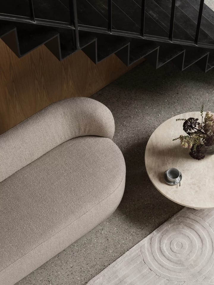 Volos sohvapöytä L Ø75 cm, Travertine blomus