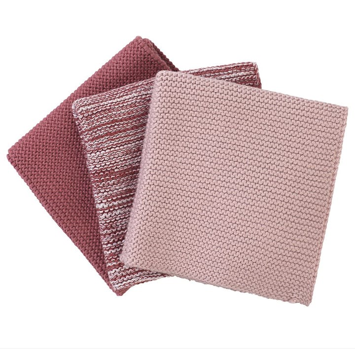 Wipe-tiskirätti, 3-pack - Vaaleanpunainen - Blomus
