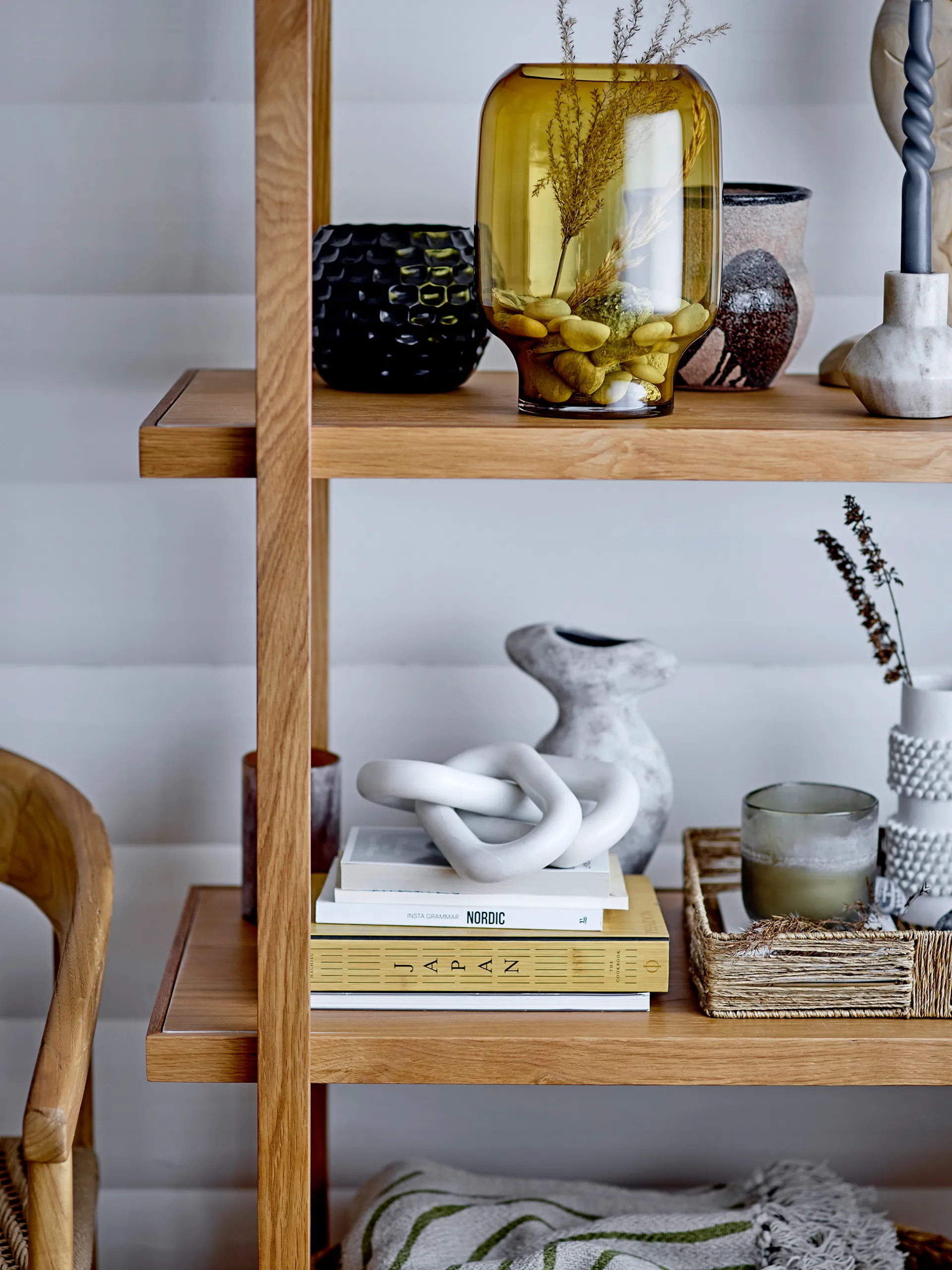 Adine maljakko 25 cm, Keltainen Bloomingville