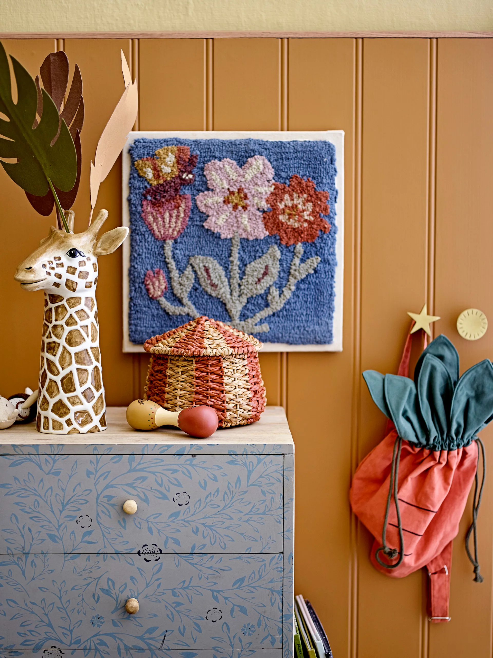 Alazar dec maljakko 32,5 cm, Ruskea Bloomingville