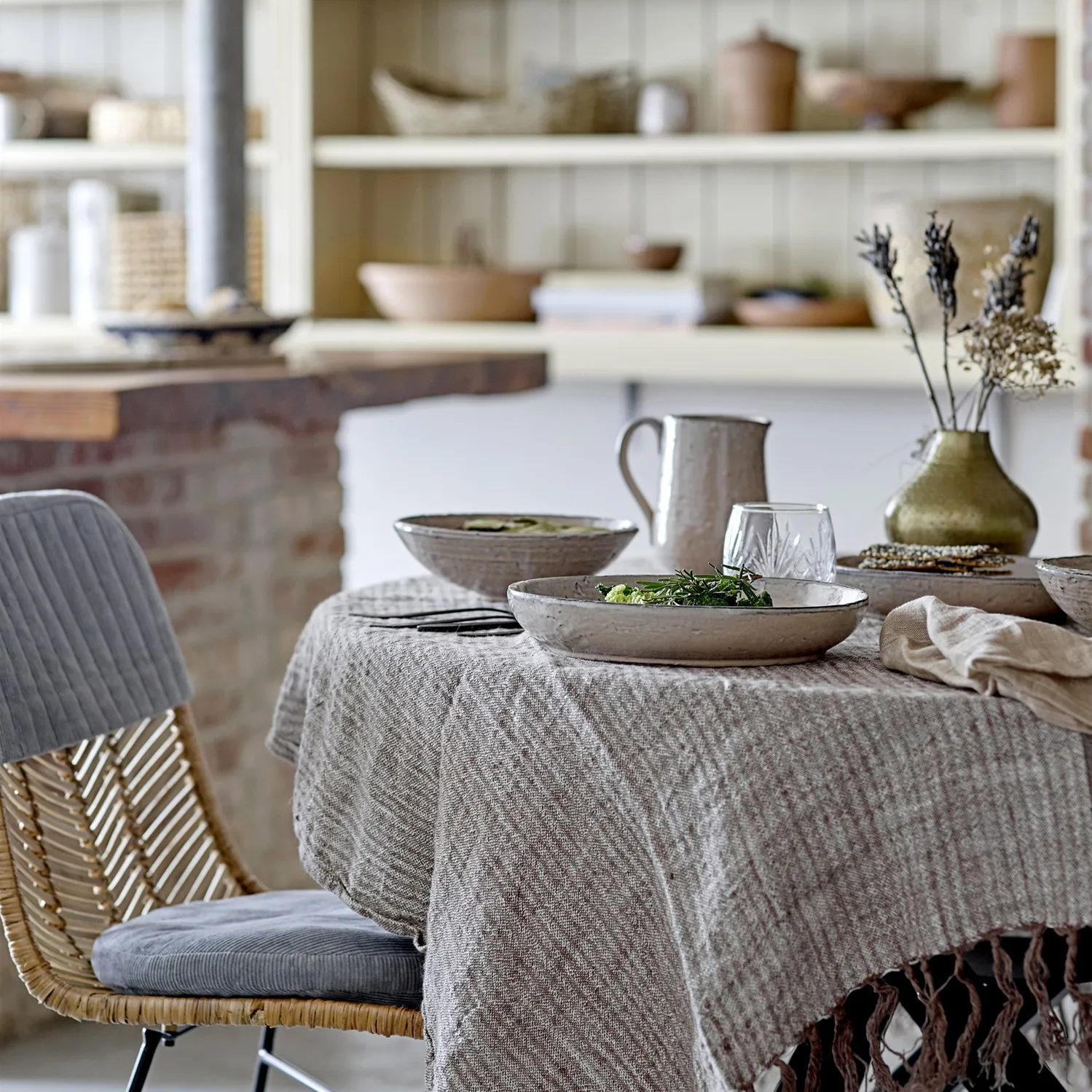 Alia kulho kivitavaraa, vaaleanpunainen, 21 cm Bloomingville