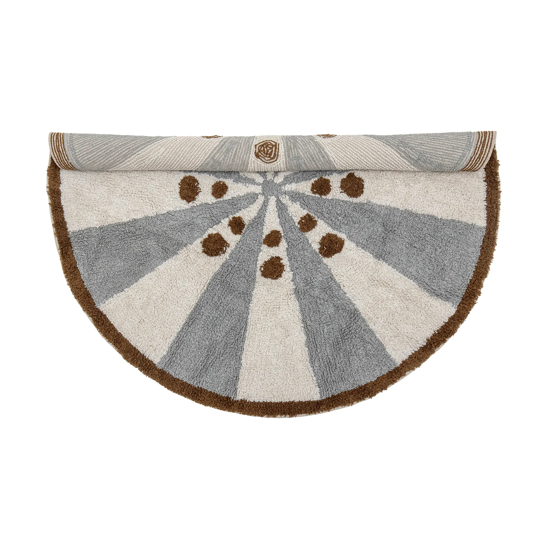 Anker matto Ø110 cm, Blue Bloomingville