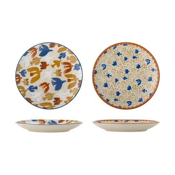 Anniversary lautanen - Monivärinen, Ø20 cm, 2 osaa - Bloomingville