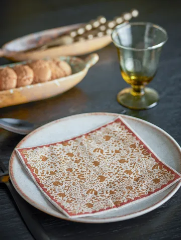 Anniversary paperinen servetti 20-pack - Keltainen - Bloomingville