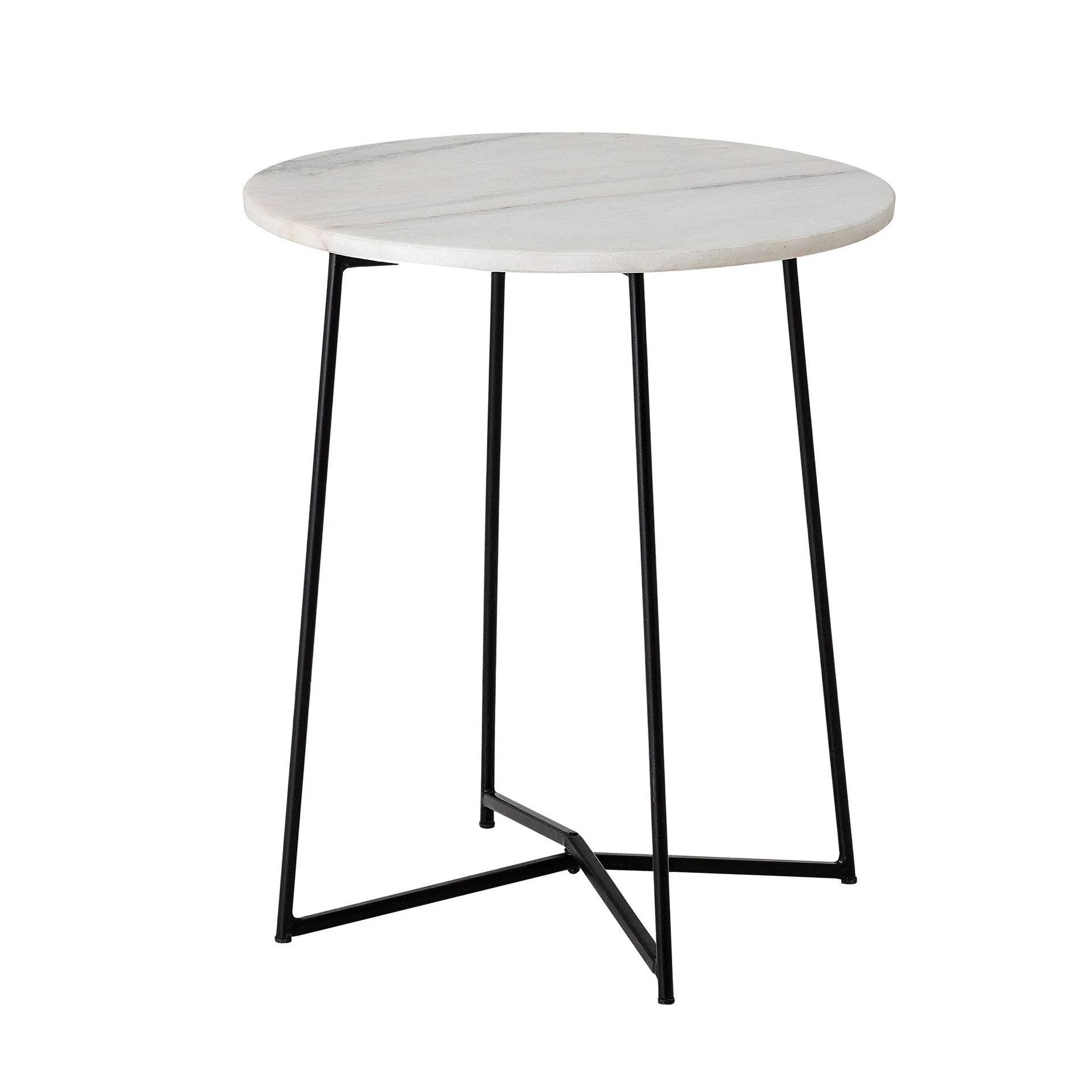 Anou sivupöytä Ø 30,5 cm, Valkoinen Bloomingville