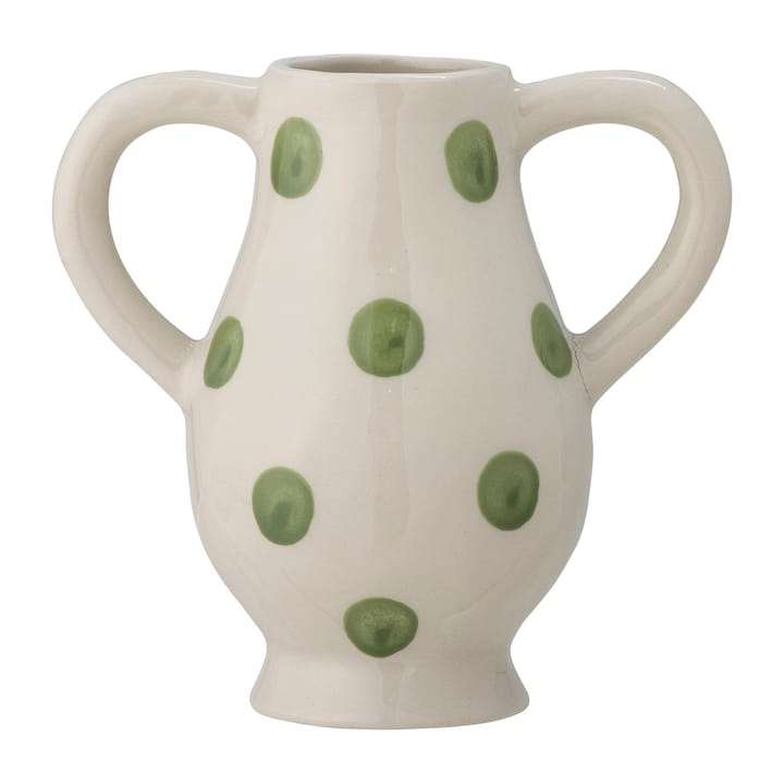 Asrin maljakko 15 cm - Valkoinen-vihreä - Bloomingville