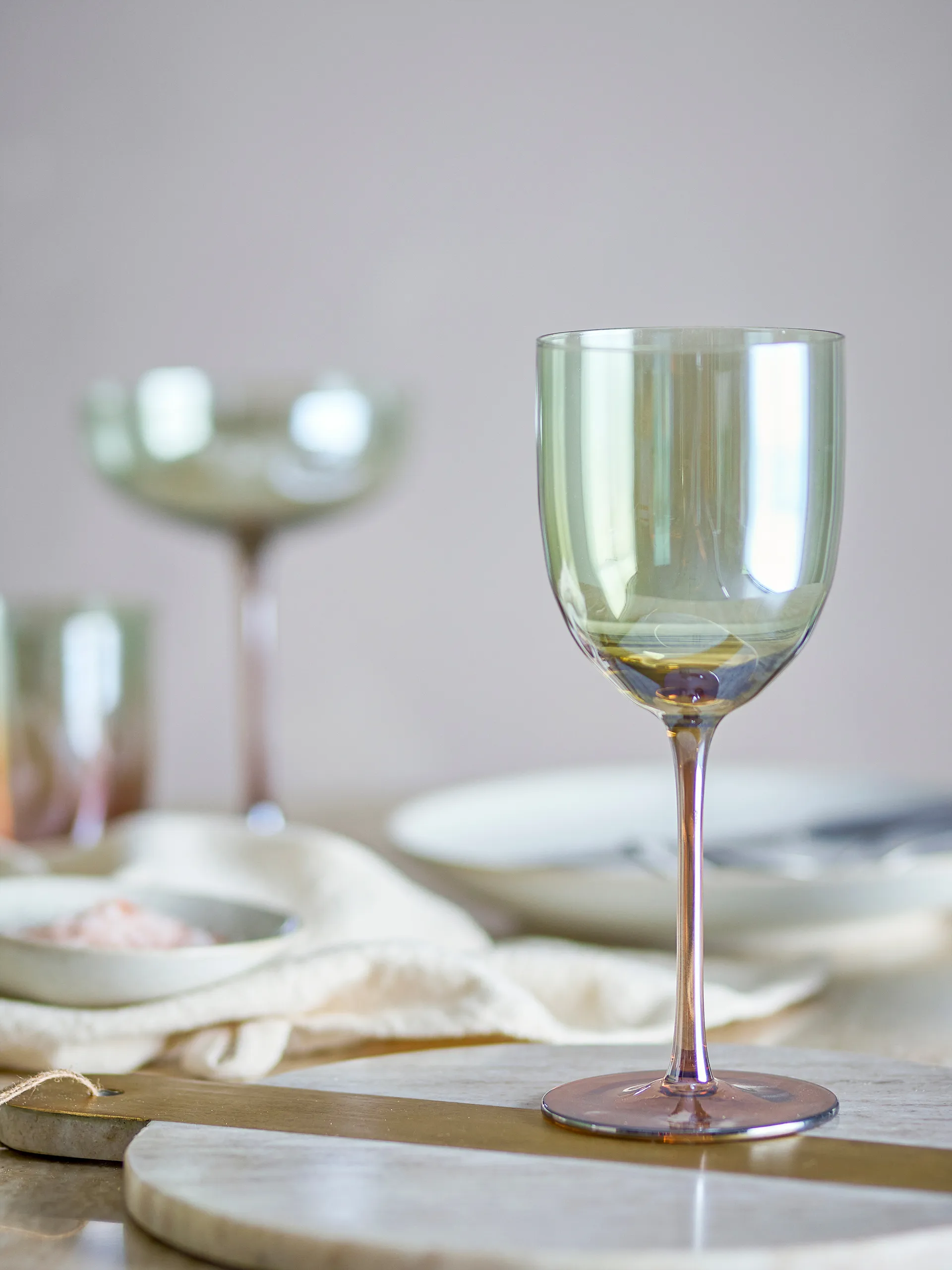 Aston viinilasit 4-pack, Pronssi Bloomingville