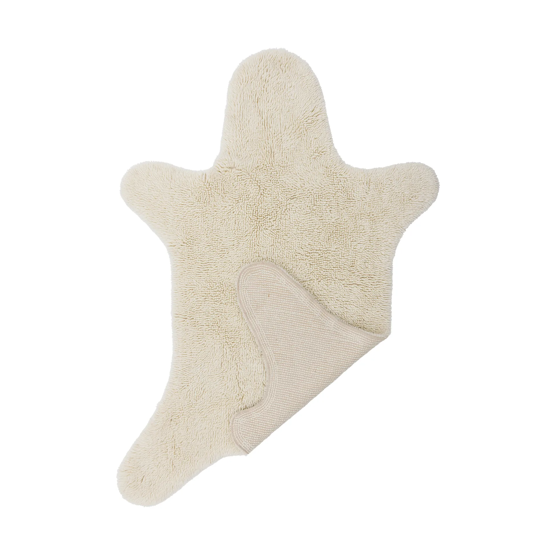 Bear villamatto 200x140 cm, Valkoinen Bloomingville