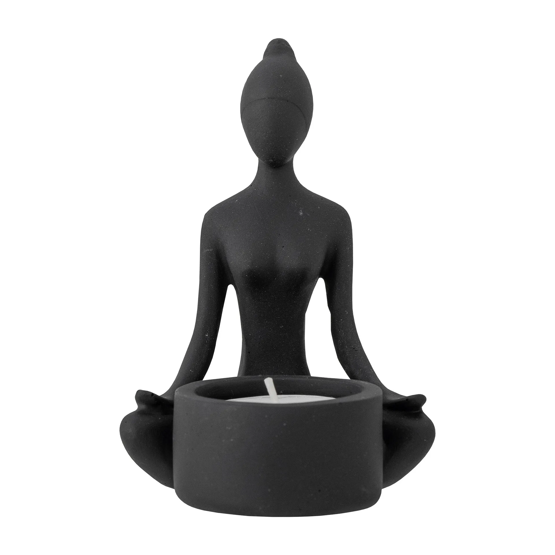 Benna tuikkupidike 12 cm, Musta Bloomingville