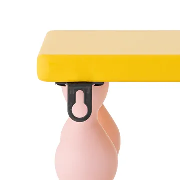 Bibiola-hylly 60x21,5 cm - Keltainen - Bloomingville