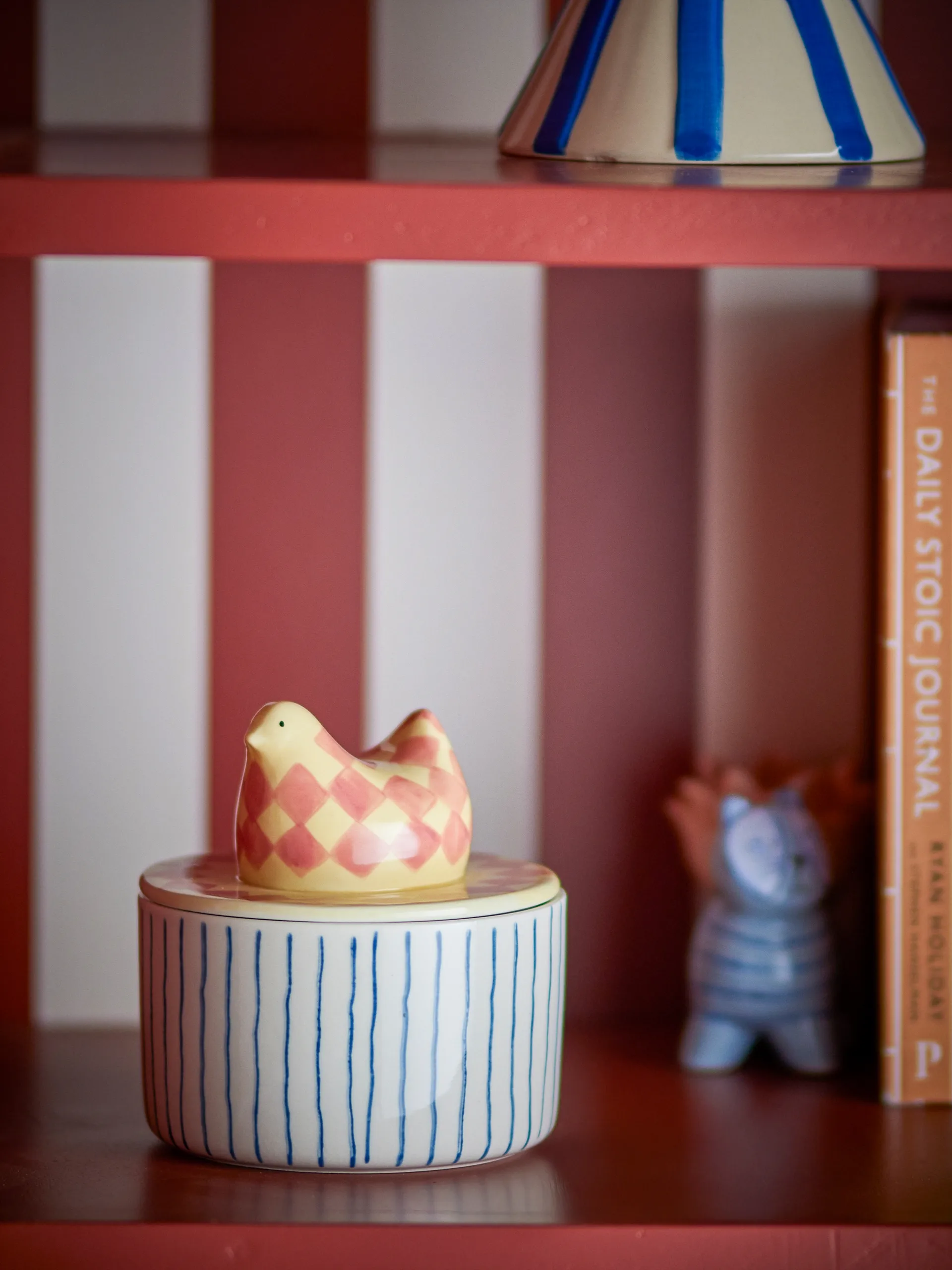 Biona kulho kansi Ø11 cm, Ruusu Bloomingville