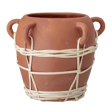 Bloomingville ruukku kahvalla, Ø 23 cm - Terrakotta - Bloomingville