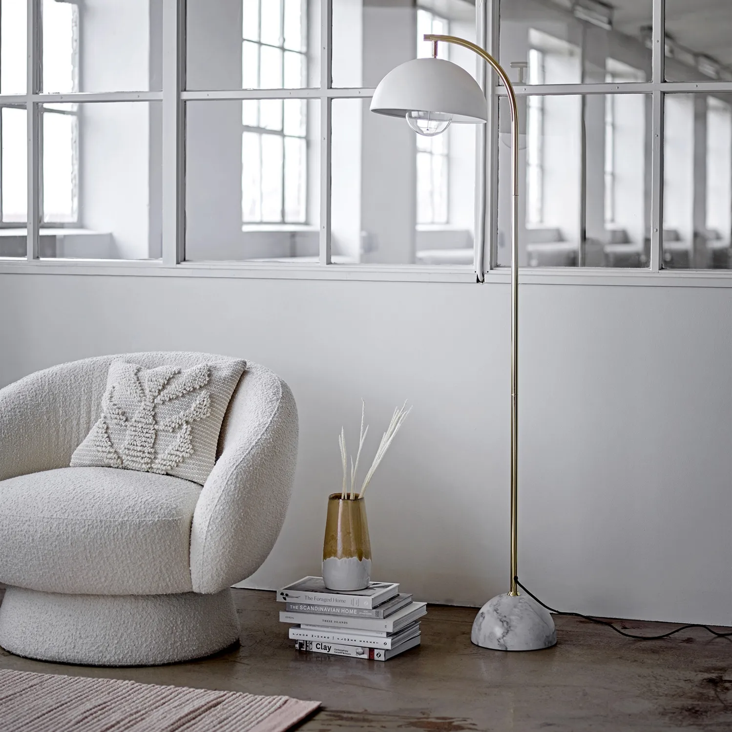 Bloomingville tyyny struktuurilla 40x40 cm, Luonnonvärinen Bloomingville