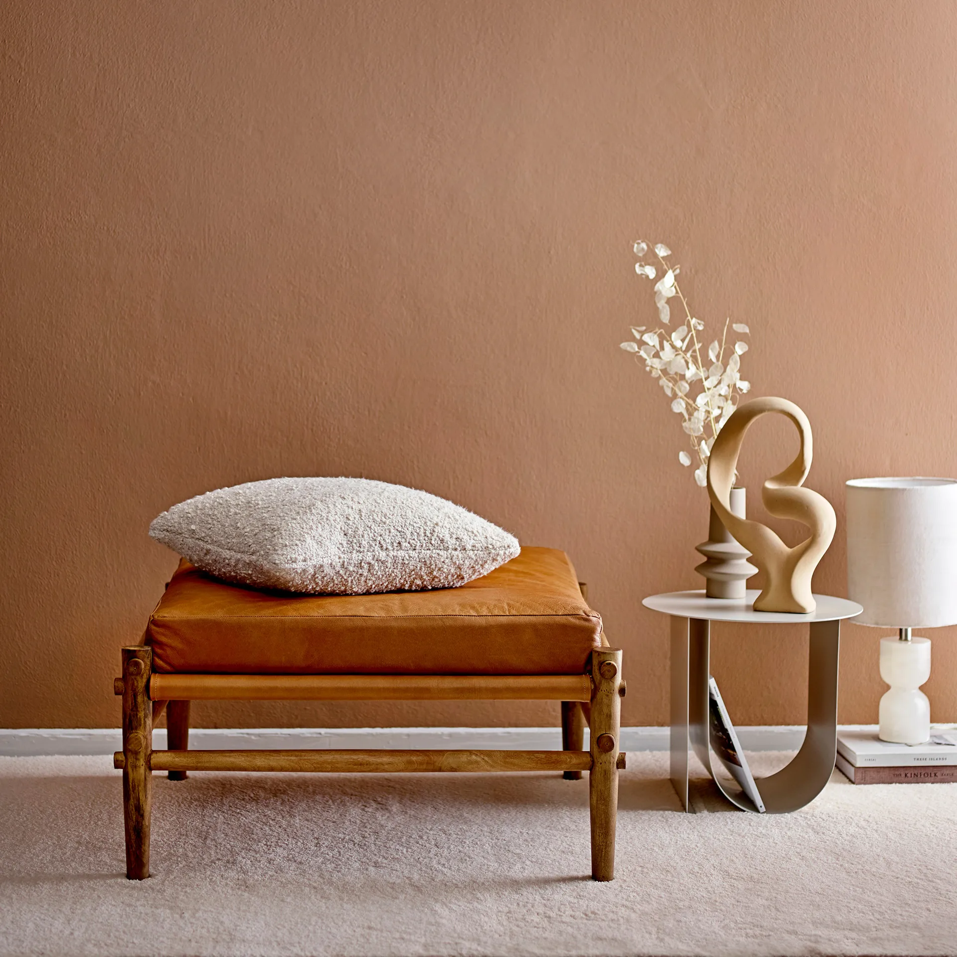 Bloomingville veistos 40,5 cm, Luonnonvärinen Bloomingville