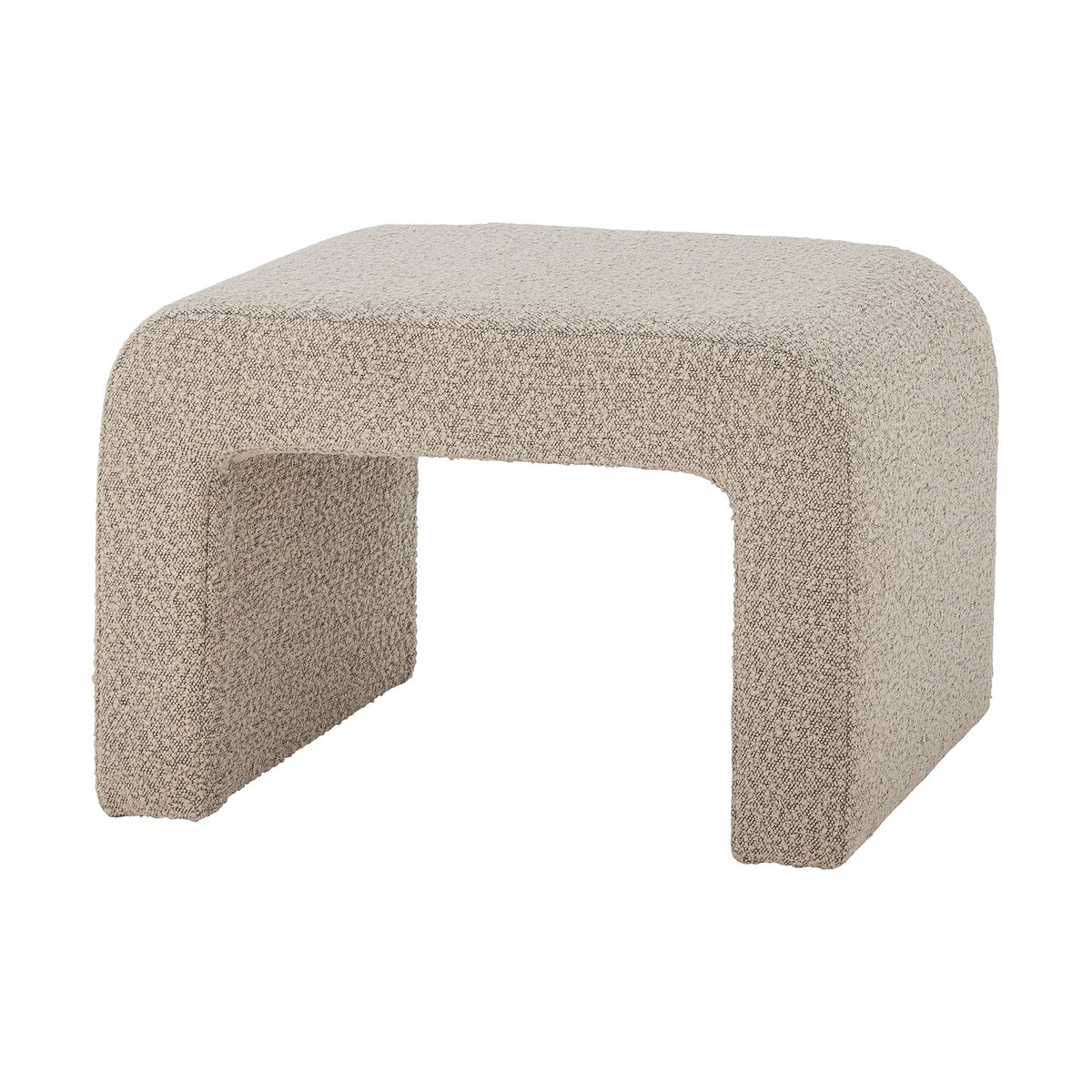 Bloomingville Bobbie rahi 70x40x45 cm Luonnollinen | Skandinaavinen Sisustus | Jakkarat | Beige