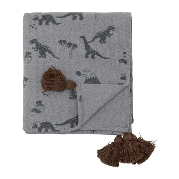 Bongo viltti 130 x 160 cm - Sininen - Bloomingville