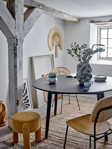 Bruno jakkara Ø42 cm - Keltainen - Bloomingville