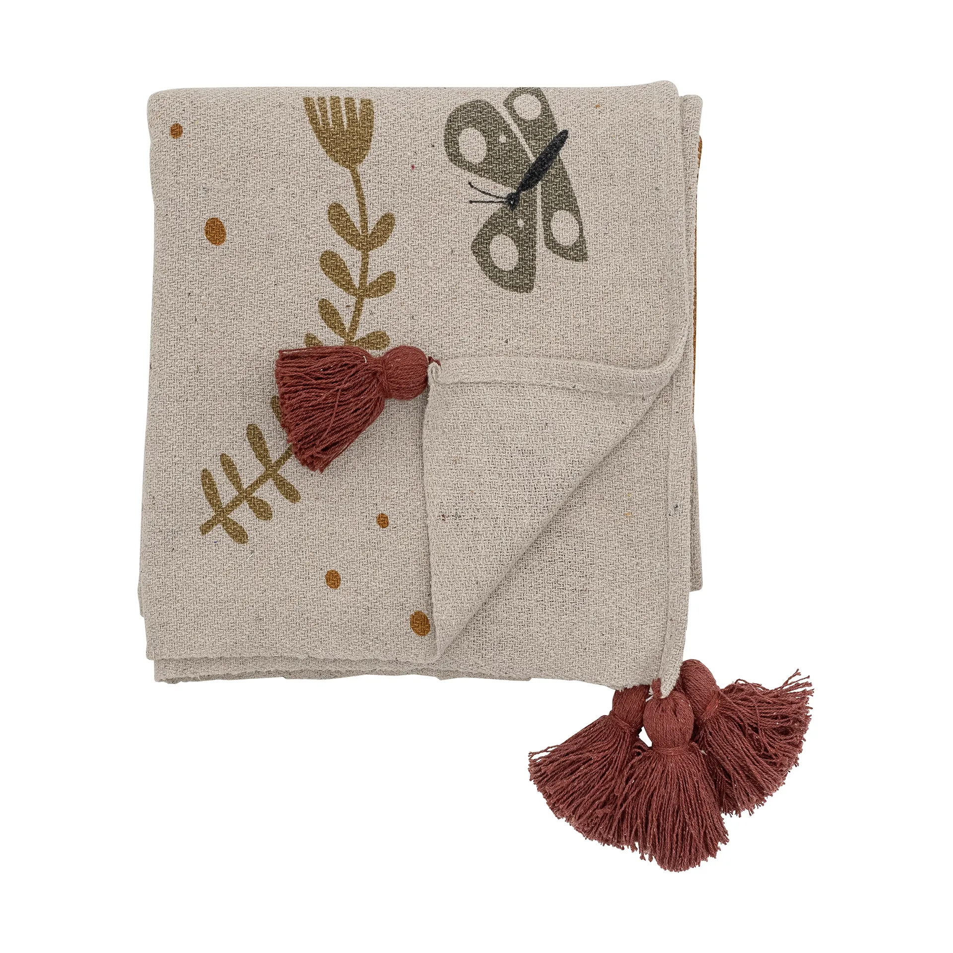 Bryn huopa 130x160 cm, Ruskea Bloomingville