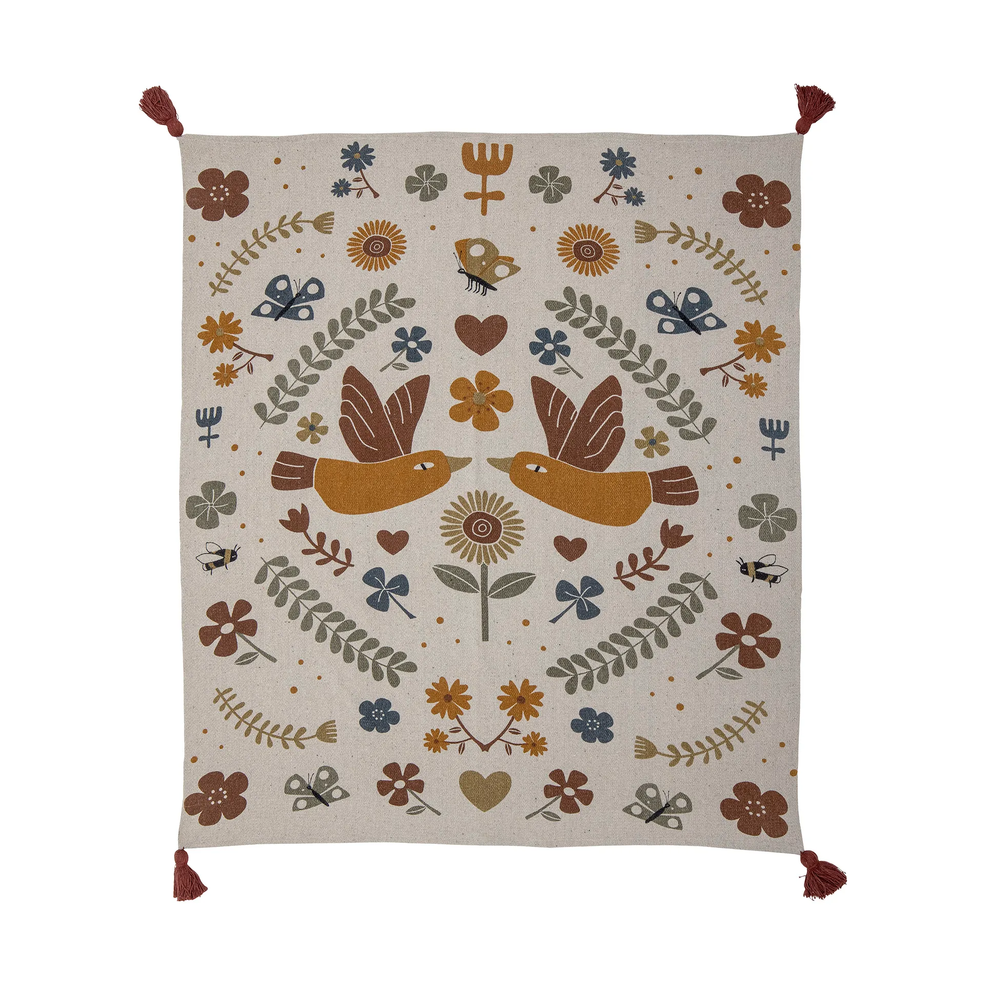 Bryn huopa 130x160 cm, Ruskea Bloomingville