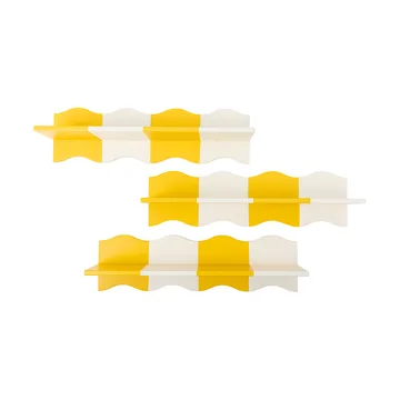 Bubbi hylly 80x22,5 cm - Keltainen - Bloomingville