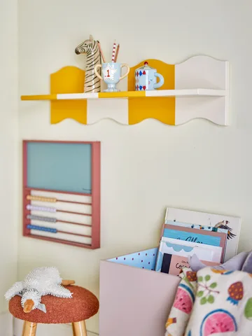 Bubbi hylly 80x22,5 cm - Keltainen - Bloomingville