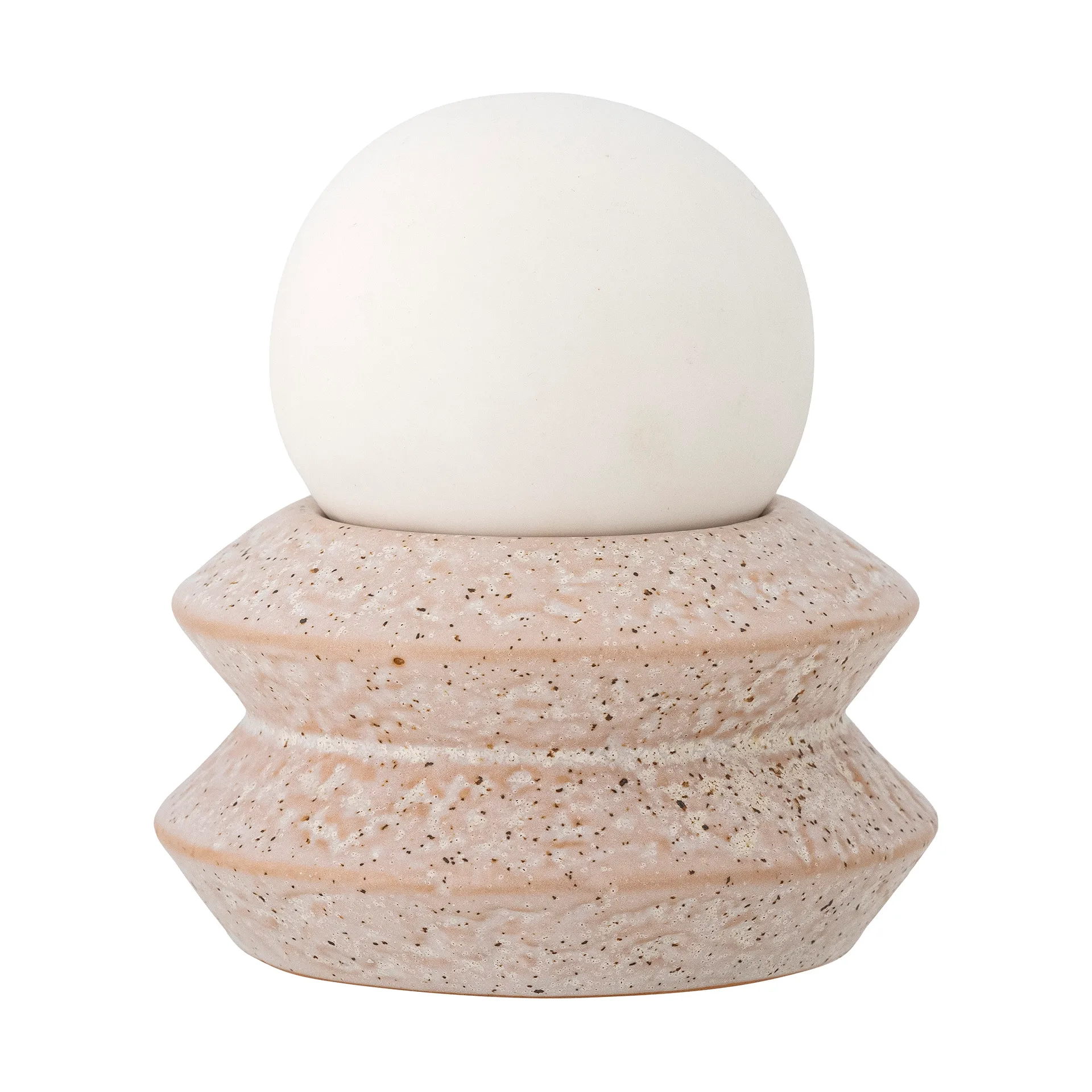 Capella kannettava pöytävalaisin Ø10x11 cm, White double Bloomingville