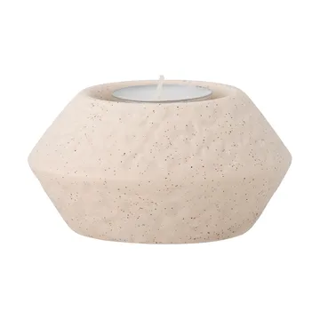 Capella kannettava pöytävalaisin Ø10x11 cm - White single - Bloomingville