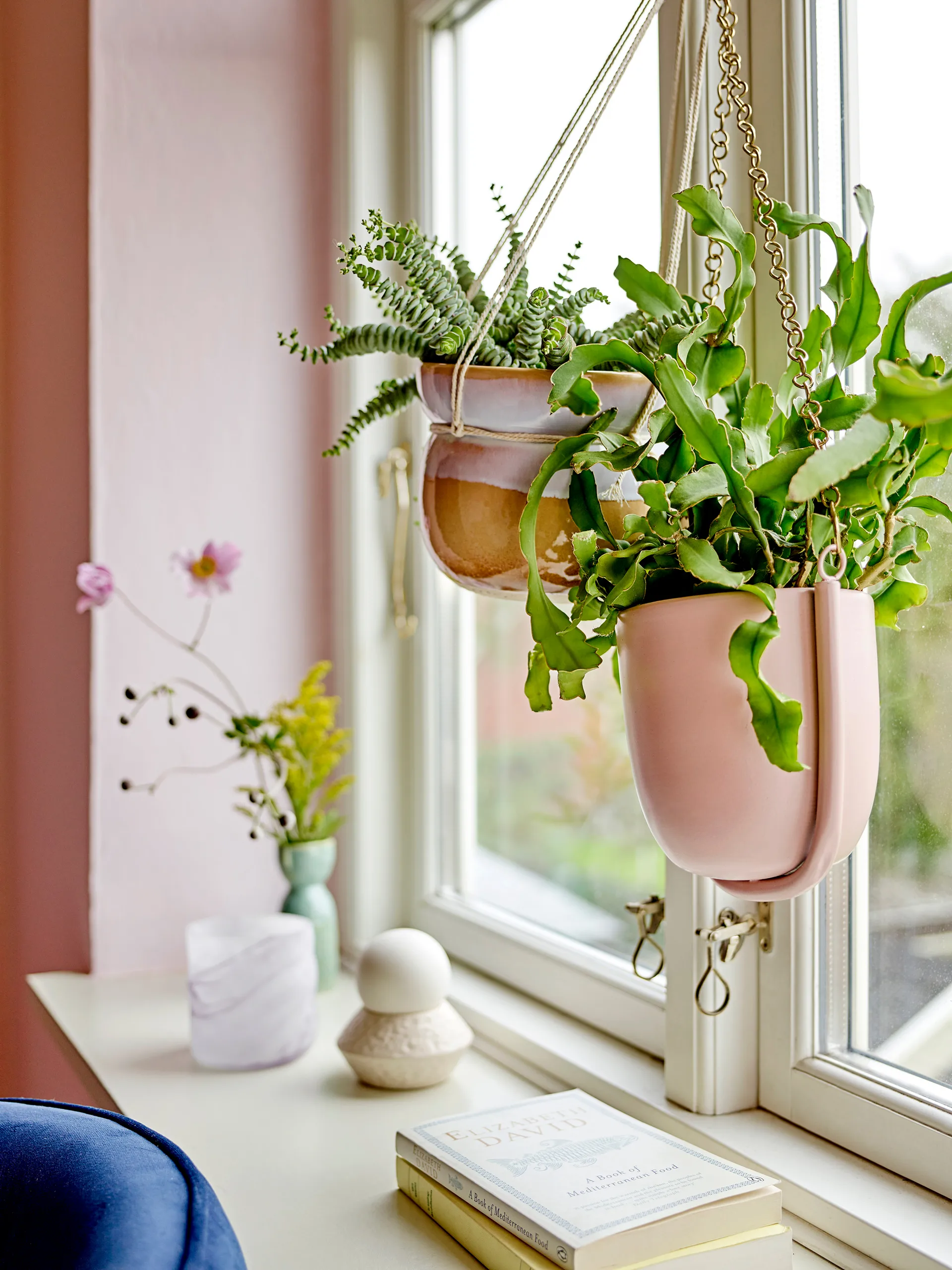 Capella kannettava pöytävalaisin Ø10x11 cm, White single Bloomingville