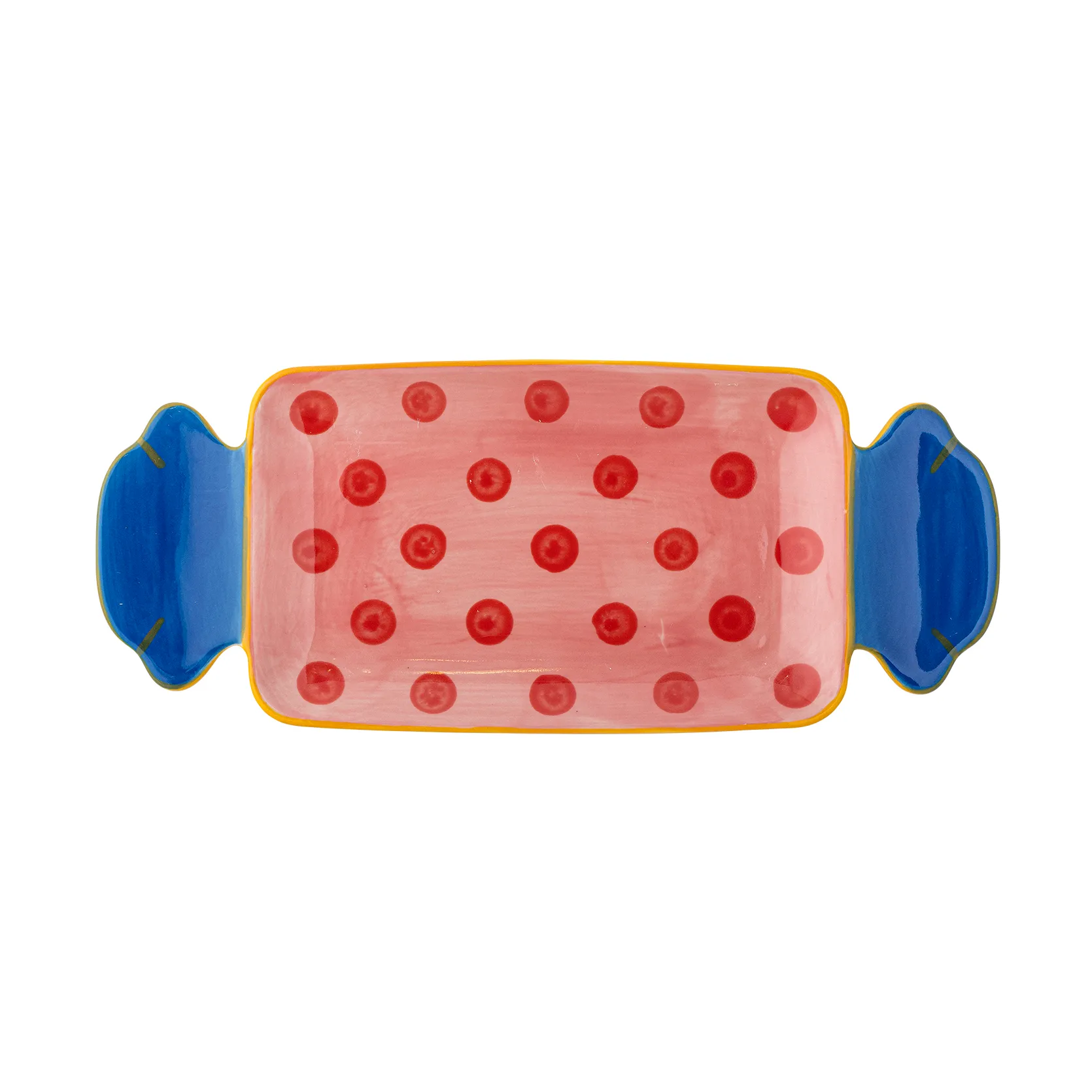 Caramella tarjoilulautanen 10,5x25,5 cm, Vaaleanpunainen Bloomingville