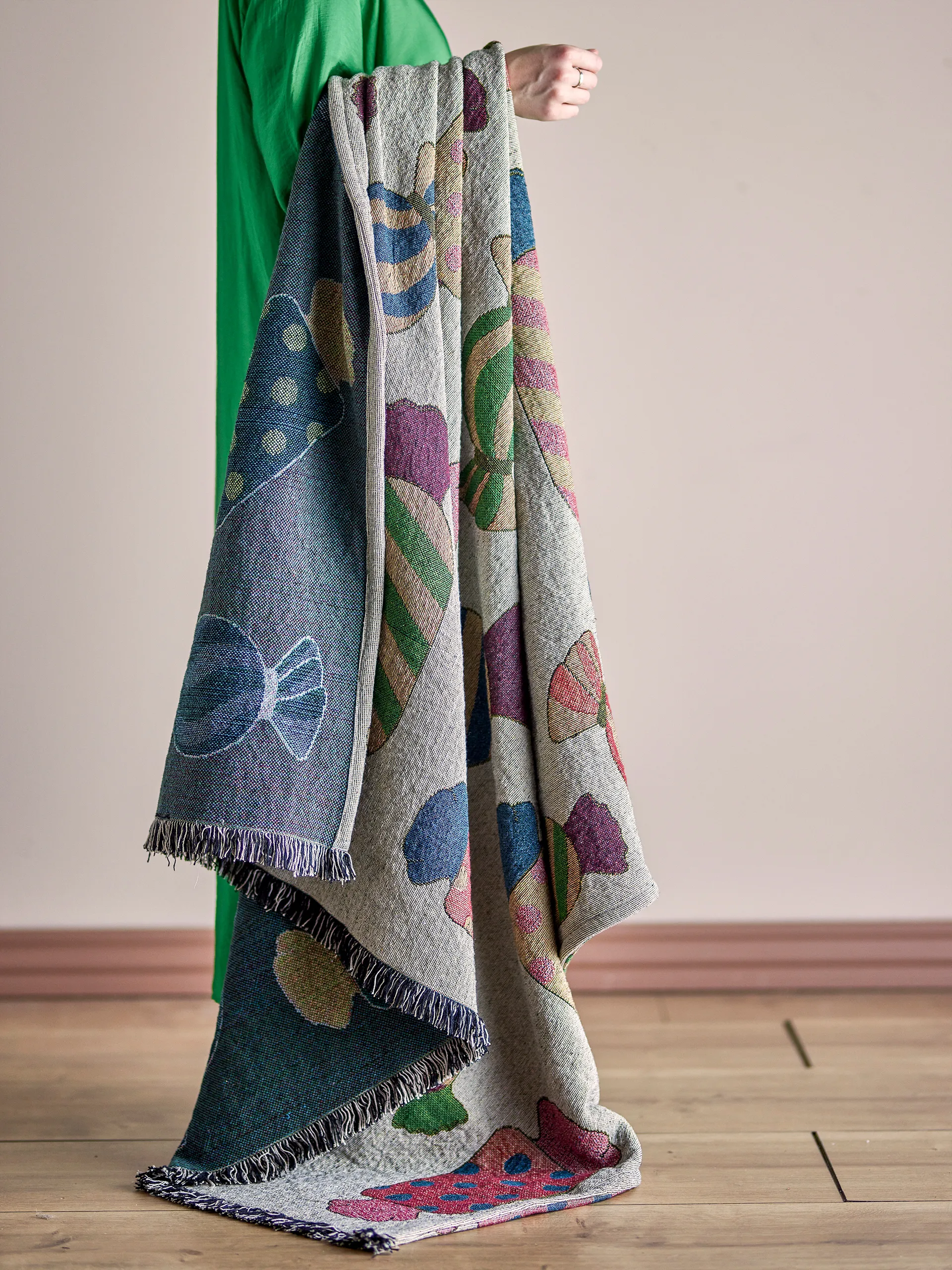 Caramella viltti 130x150 cm, Luonto Bloomingville