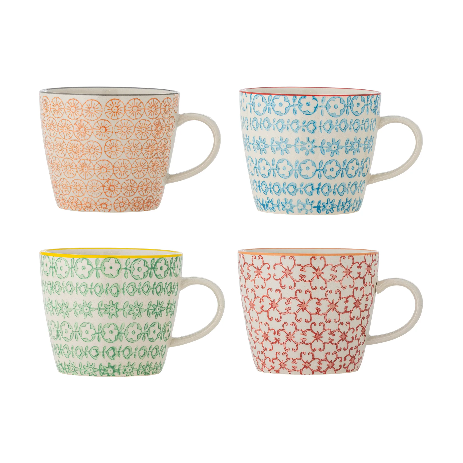 Carla-muki, Monivärinen, 4-pack Bloomingville