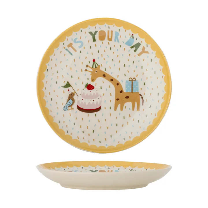 Celebrate lautanen Ø16 cm - Keltainen - Bloomingville