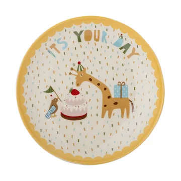 Celebrate lautanen Ø16 cm - Keltainen - Bloomingville