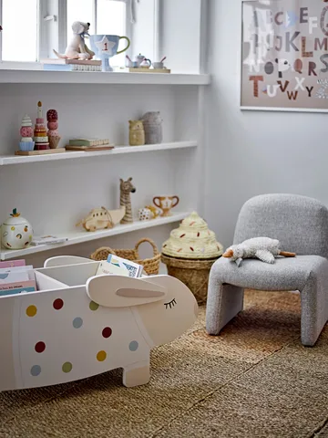 Cillie kori kannella 28x41 cm - Luonnollinen - Bloomingville