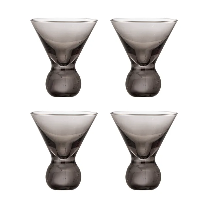 Corliss cocktaillasi 4-pack - Harmaa - Bloomingville