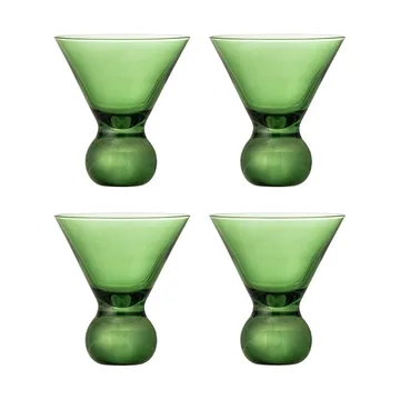Corliss cocktaillasi 4-pack - Vihreä - Bloomingville