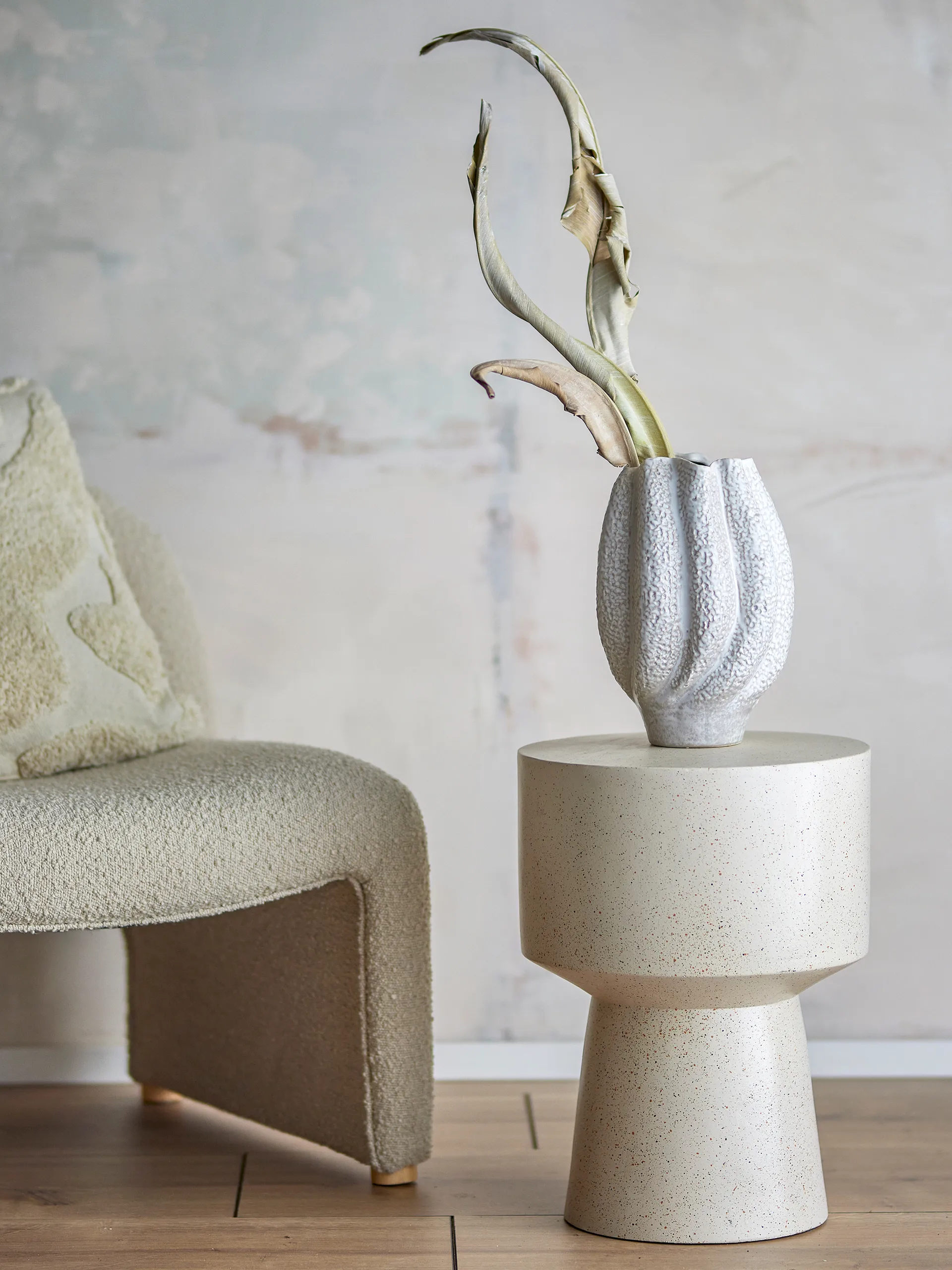 Cove maljakko 28 cm, Valkoinen Bloomingville