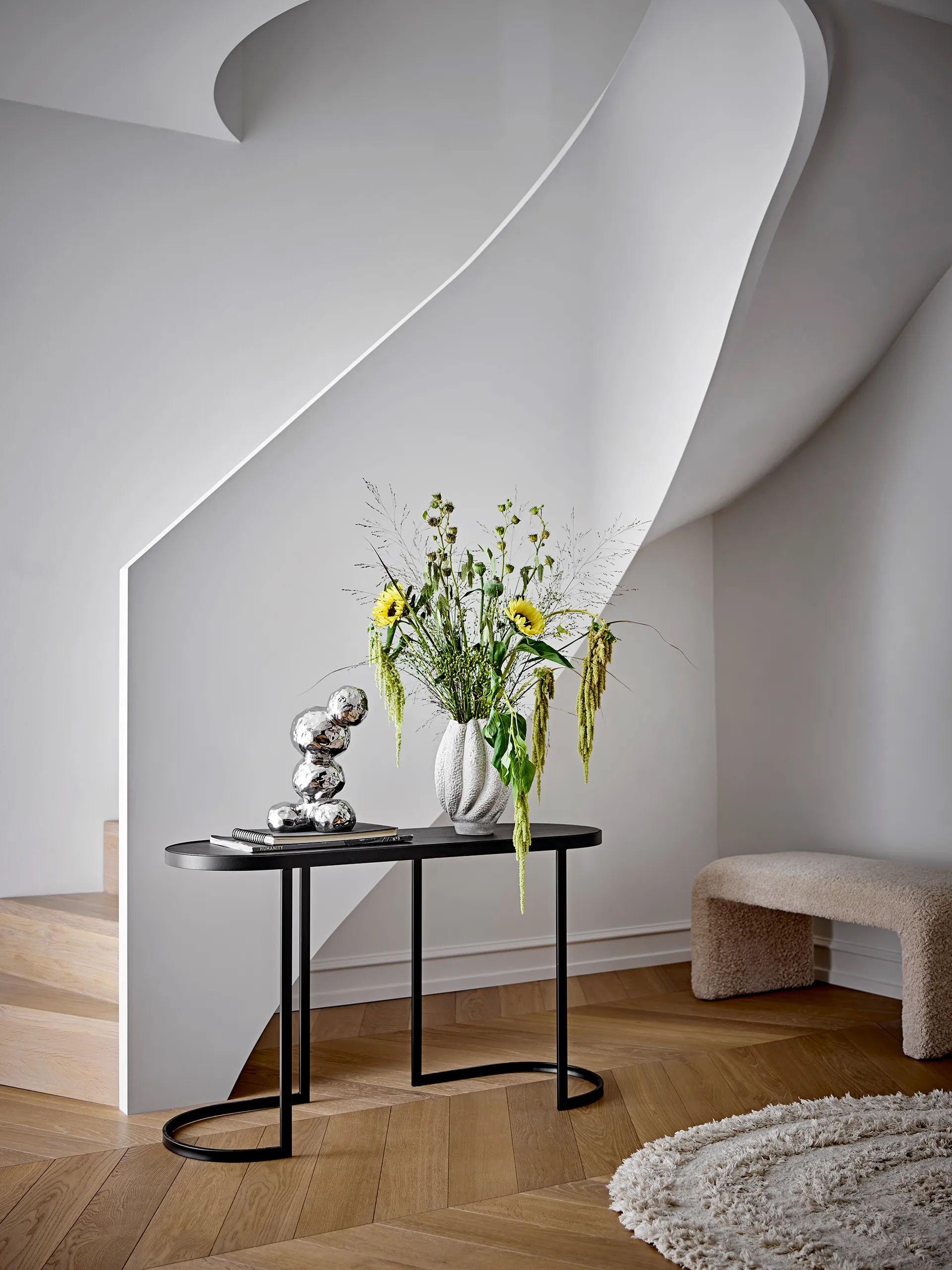 Cove maljakko 28 cm, Valkoinen Bloomingville