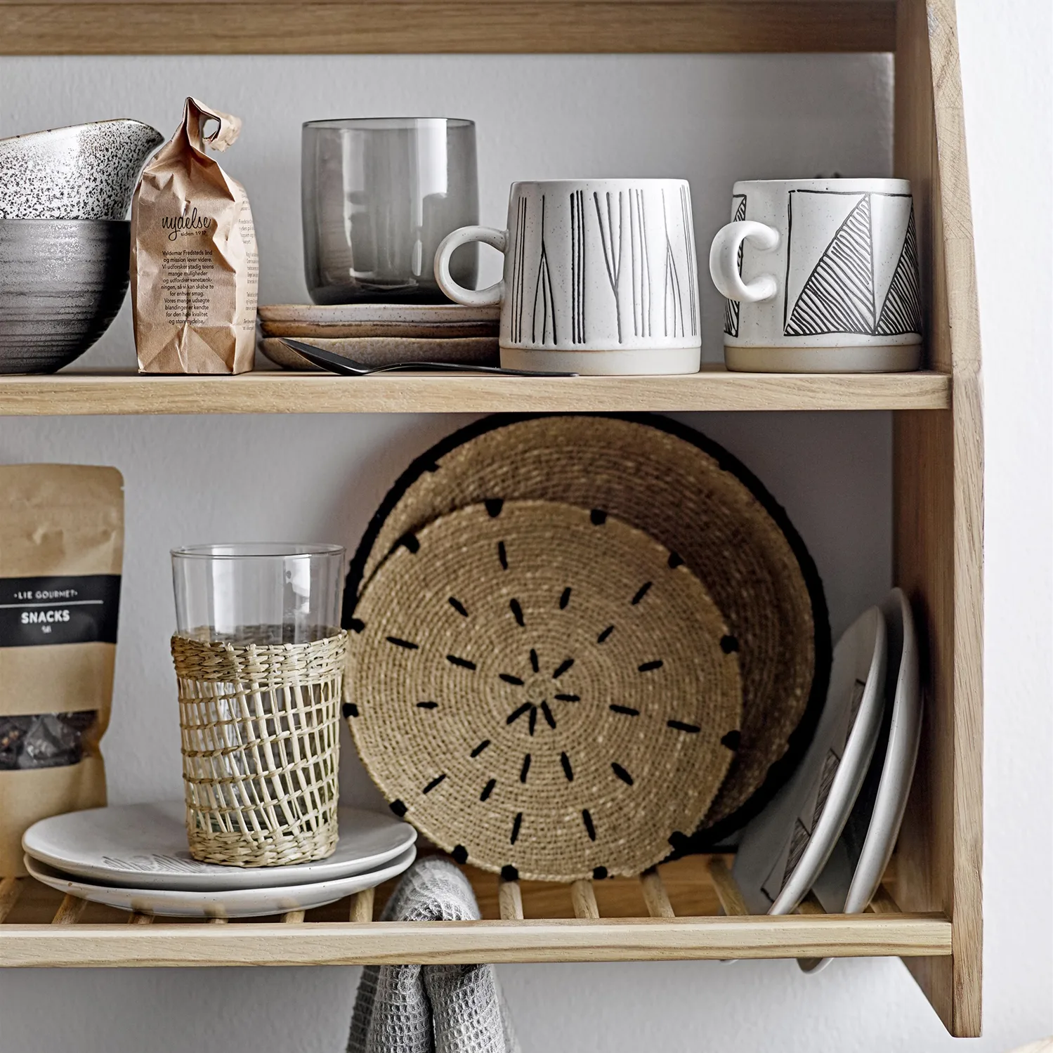 Daphne juomalasi 33 cl, Kirkas-luonnonvärinen Bloomingville