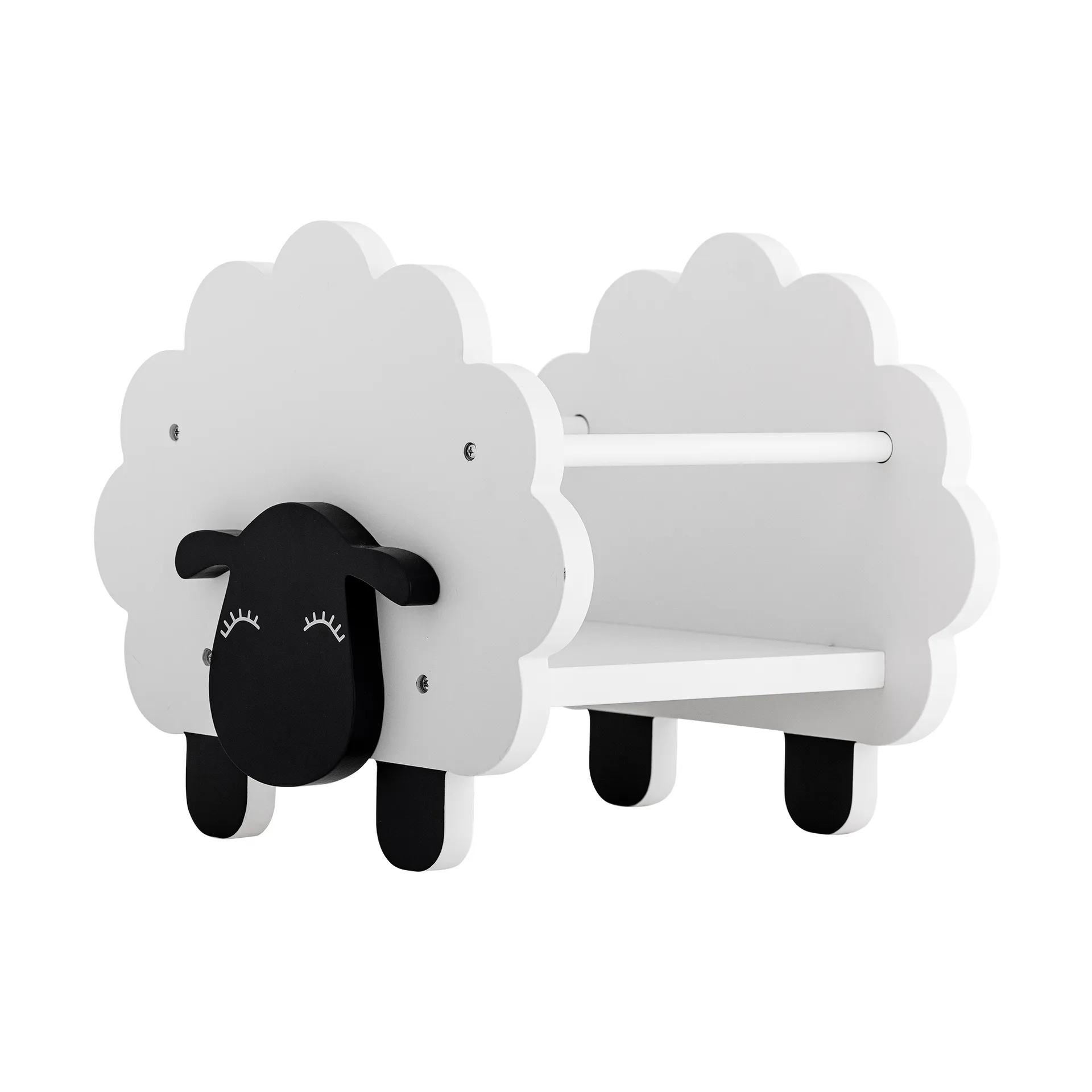 Dolly kirjahylly, White, 30,5x35 cm Bloomingville