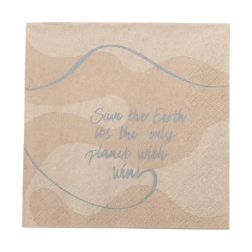 Earth servetti 33x33 cm 20-pakkaus - Nature - Bloomingville