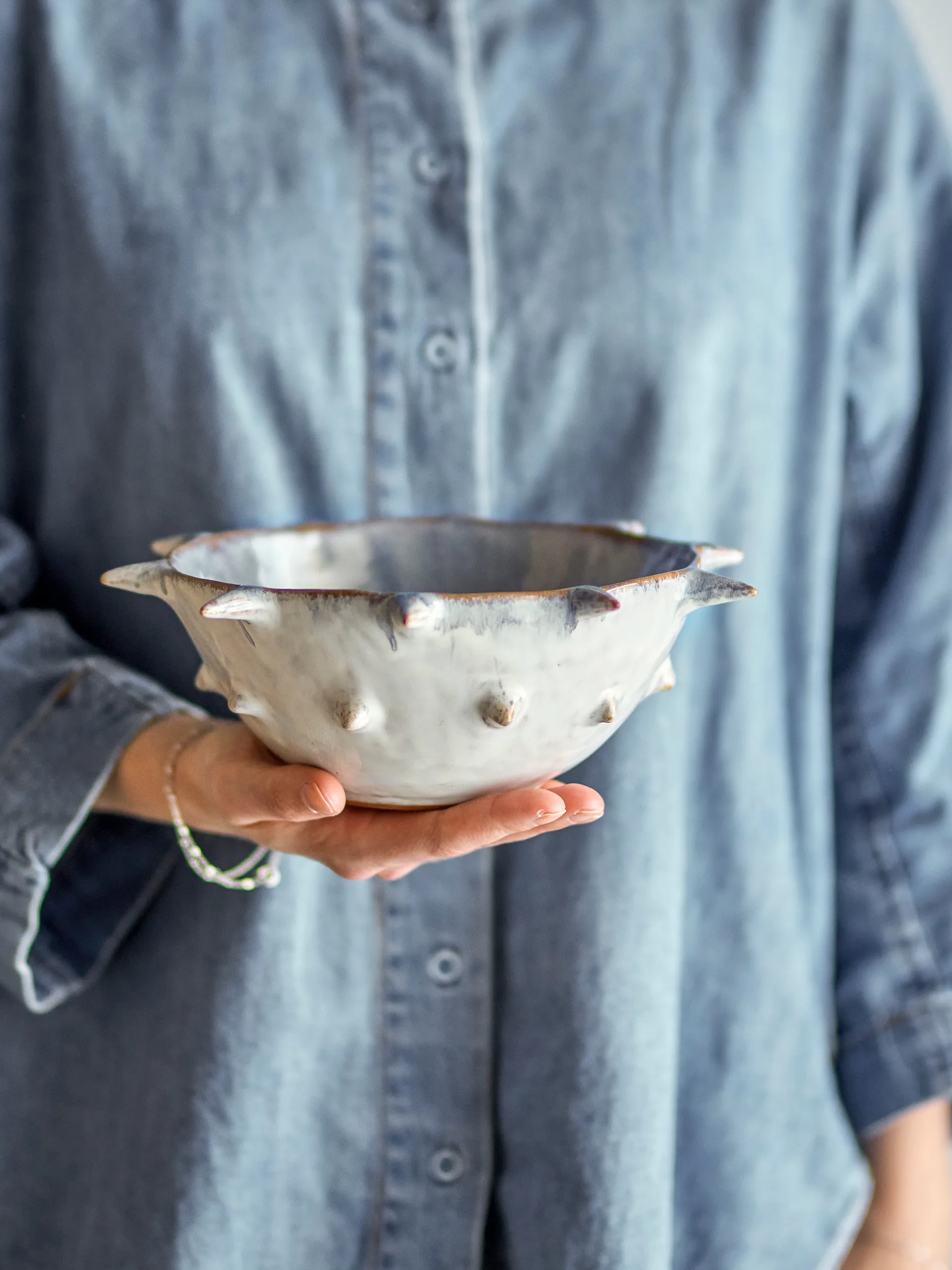 Edie kulho Ø22,5 cm, Sininen Bloomingville