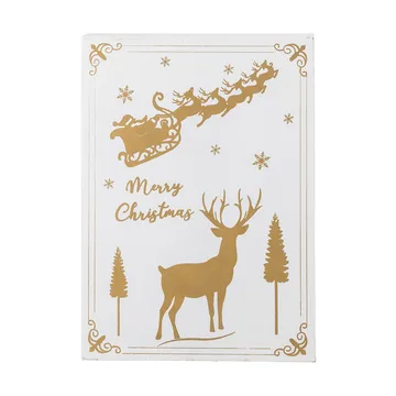 Elimar adventtikalenteri valaistuksella - Valkoinen - Bloomingville