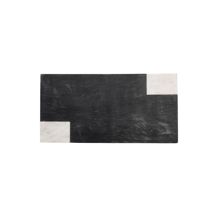 Elvia leikkuulauta marmori 23x45,5 cm, Musta Bloomingville