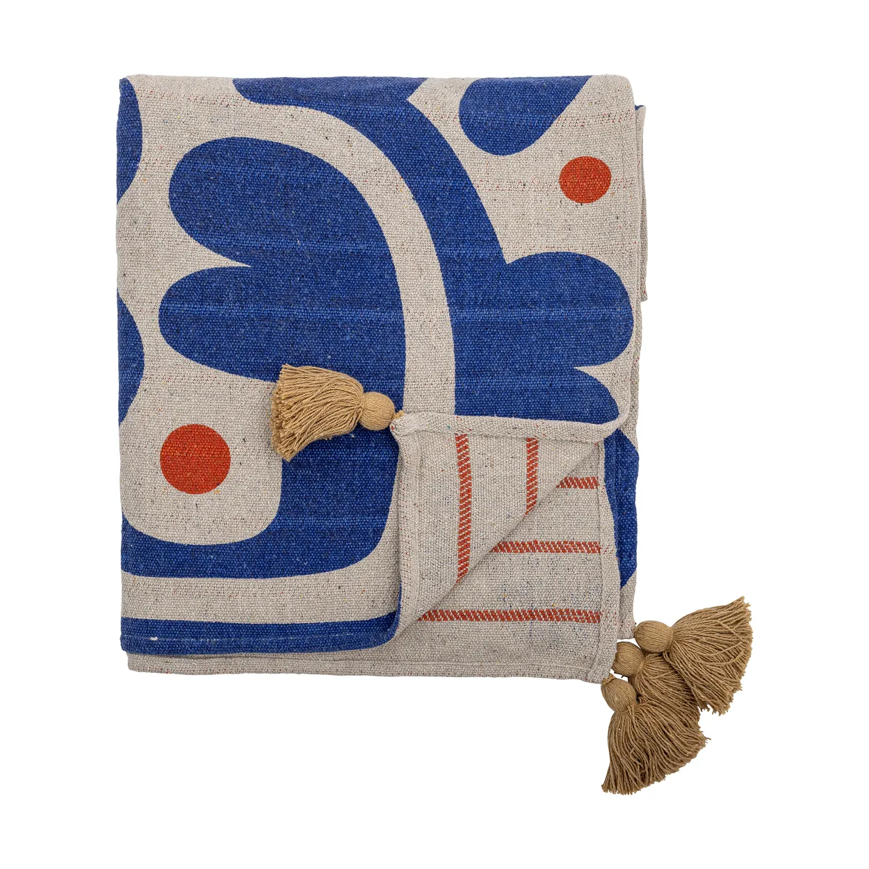 Bloomingville Eviaya viltti 130x160 cm Sininen