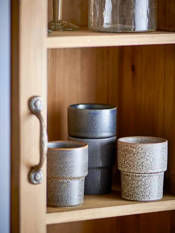 Ewan muki 4-pack - Ruskea - Bloomingville