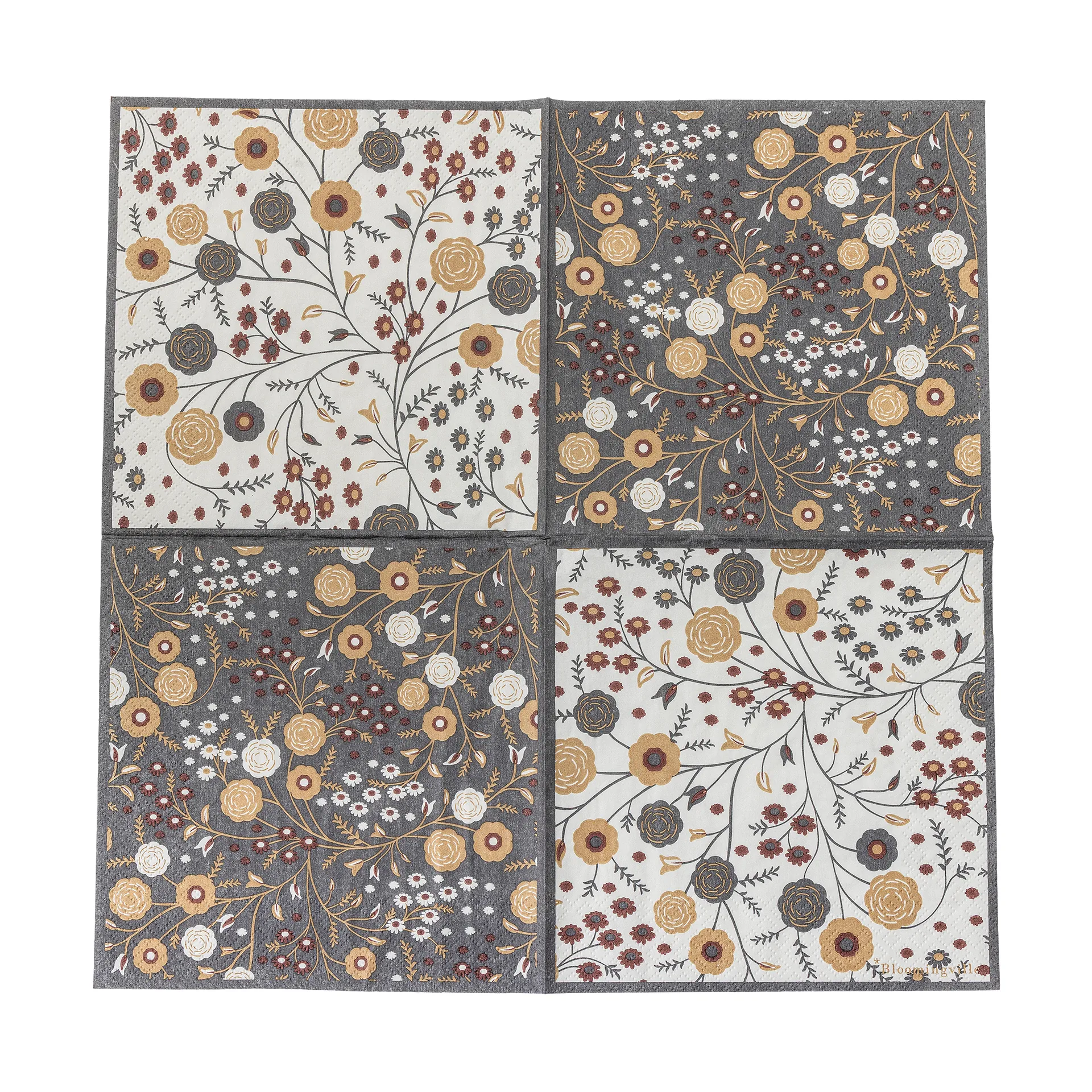 Eydis paperinen lautasliina 20 kpl, Luonnollinen Bloomingville