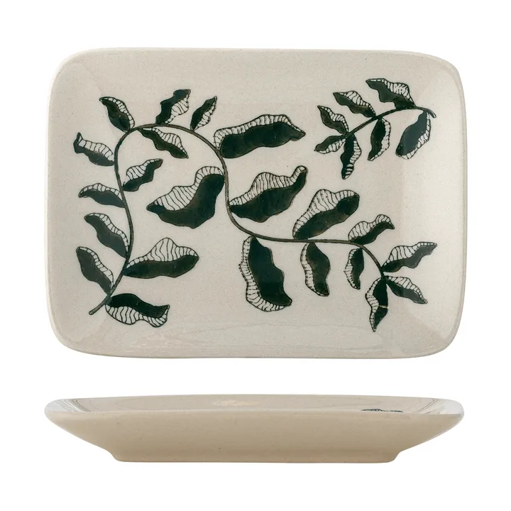 Fauni lautanen - Vihreä, 15x11,5 cm - Bloomingville